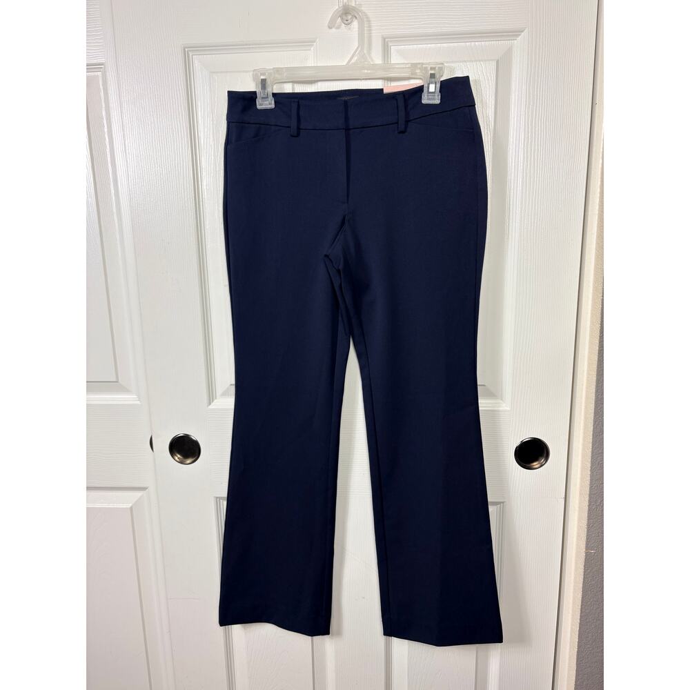 Ann Taylor Petite Signature Straight Through Hip & Thigh Boot Leg Pant 2P NWT